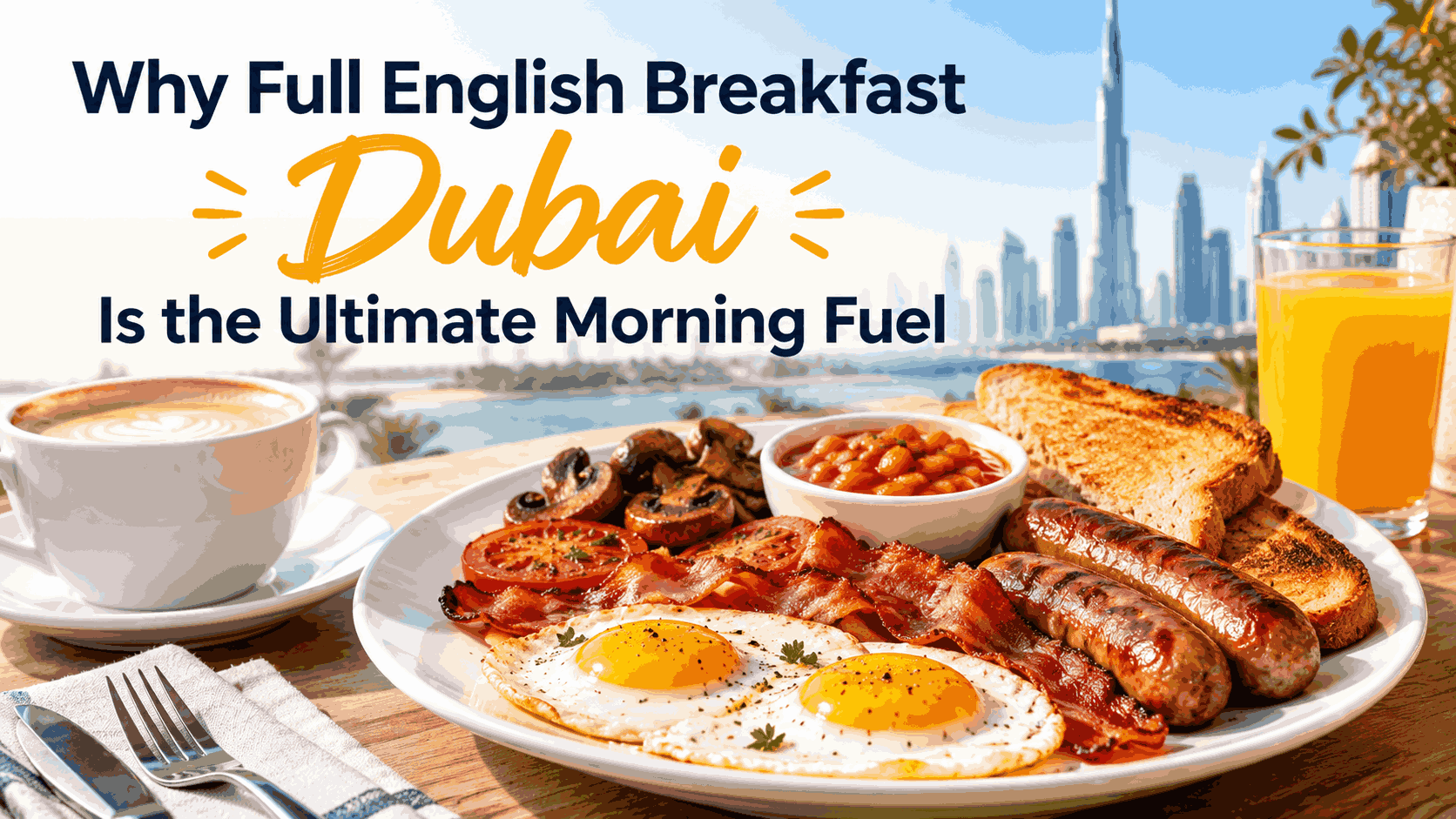 Why Full English Breakfast Dubai Is the Ultimate Morning Fuel